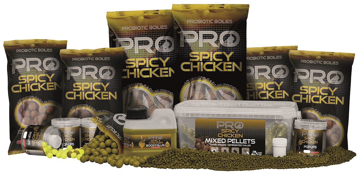 Akcia Boilies STARBAITS Probiotic Spicy Chicken 1kg