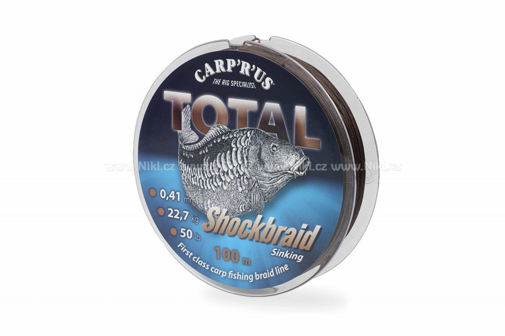 Carp ´R´ Us - Total Shockbraid - pletená šňůra