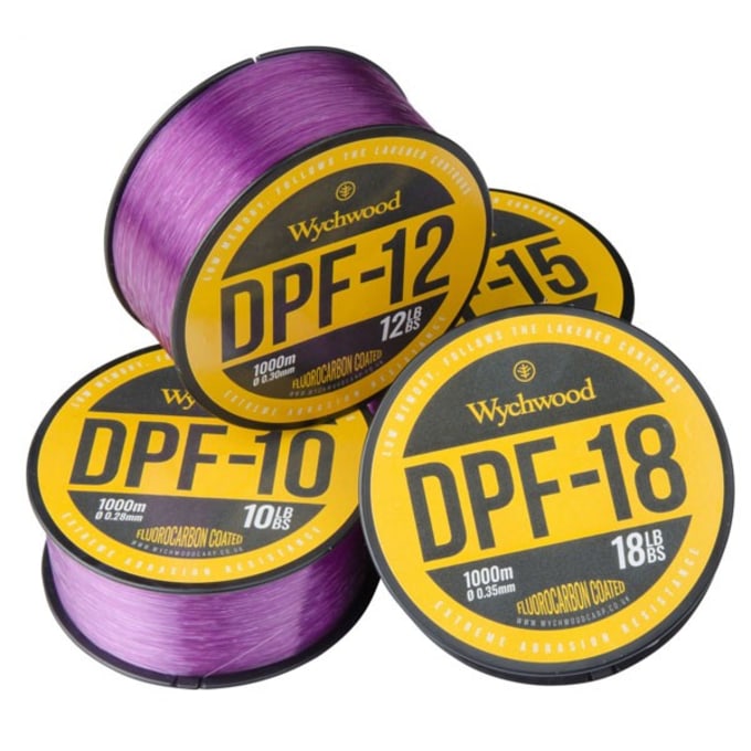 WYCHWOOD VLASEC DEEP PURPLE FLUORO COATED MONO 1000M