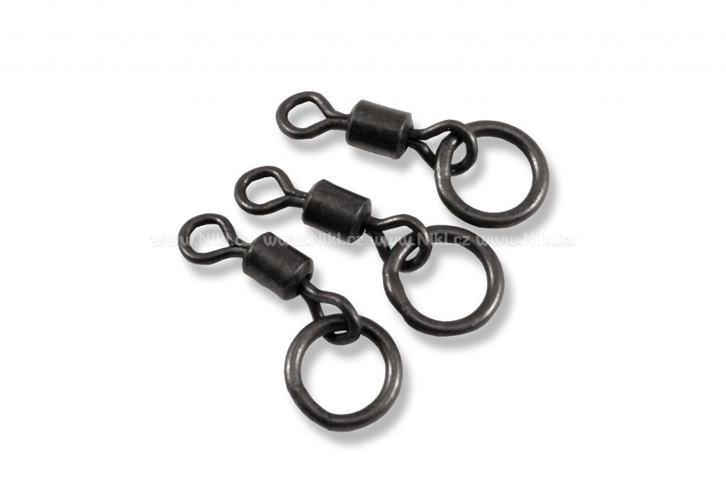 Carp ´R´ Us -  Obatlíky s koužkem - Ring Swivel – size 8