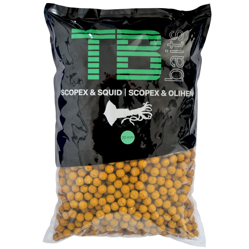 TB Baits Boilie Scopex Squid 20mm/10kg