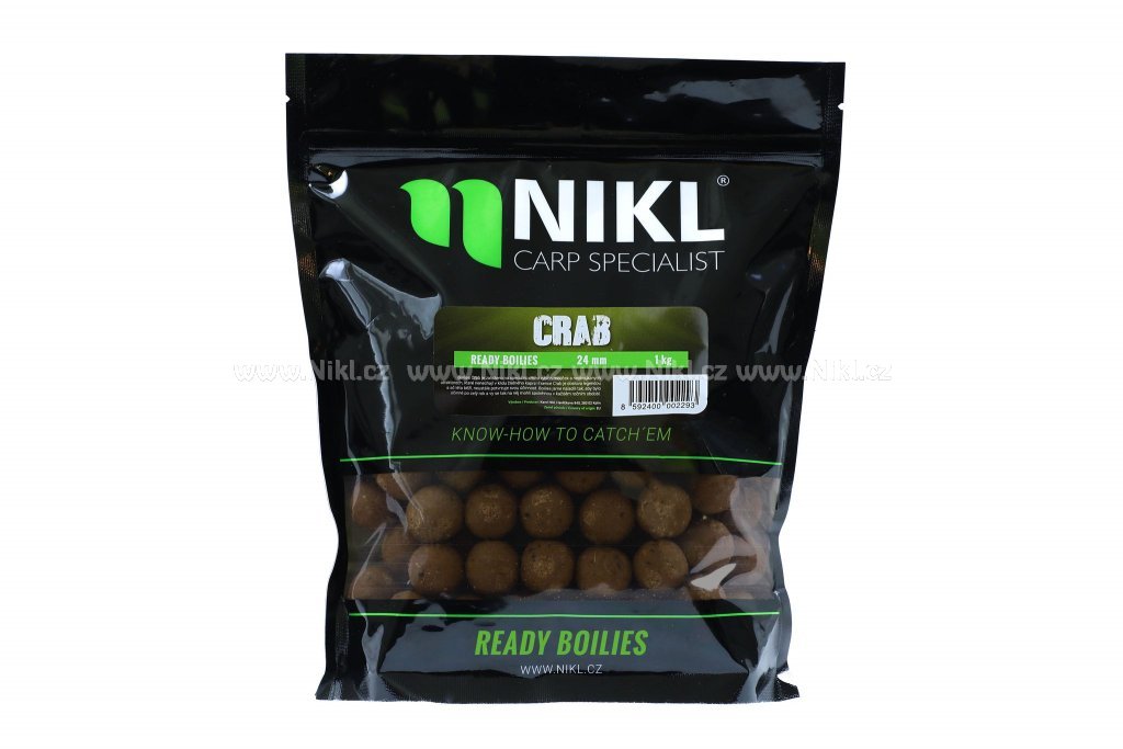 Nikl Hotové boilies Crab 1kg