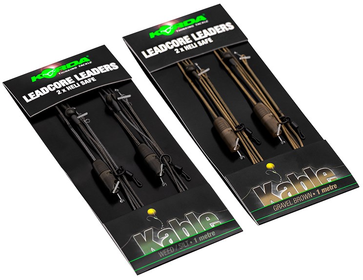 Korda Olovená Montáž Leadcore leader Heli Safe 1 m 2 ks