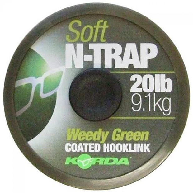 Korda Náväzcová Šnúrka N-Trap Soft Green 