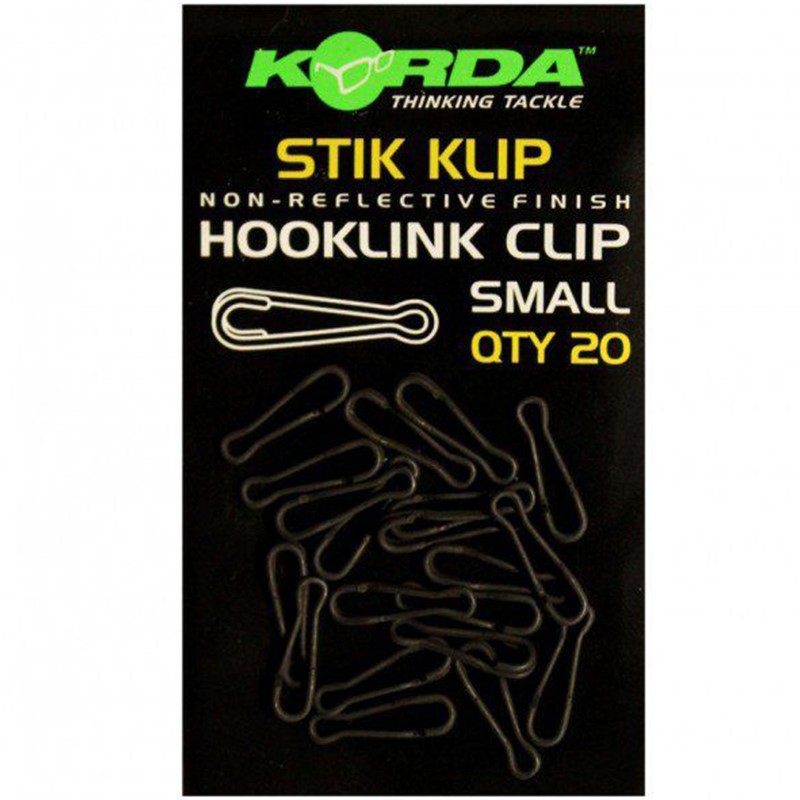 Korda Karabinka Stik Klip Small 20 ks