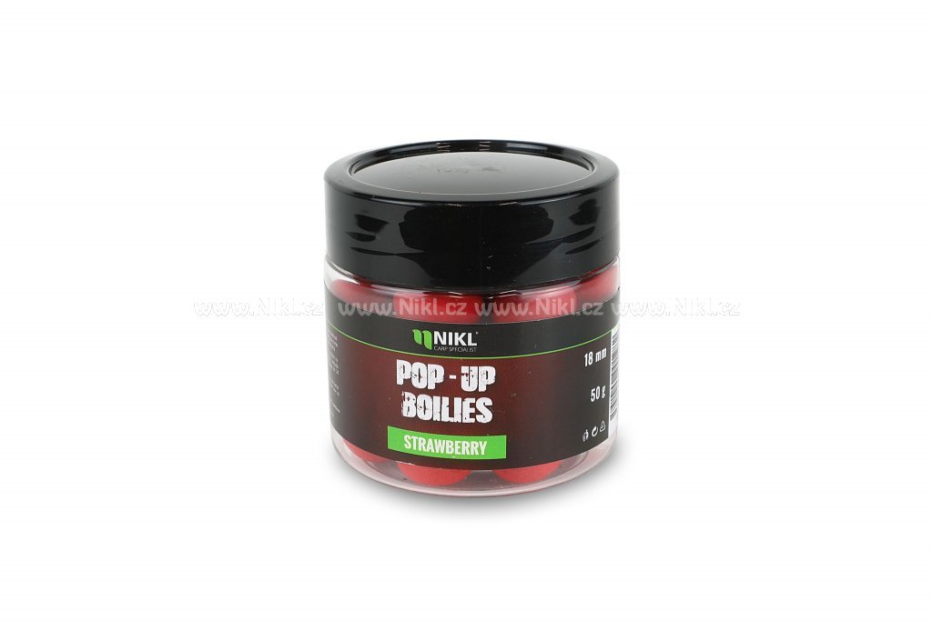 Nikl Plovoucí boilies Strawberry 50g