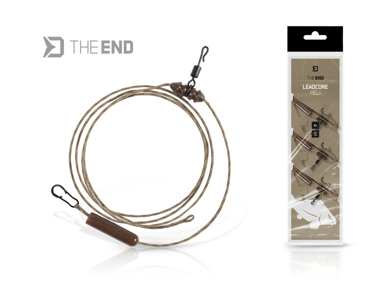 Montáž Delphin TheEND Leadcore HELI / 3 ks