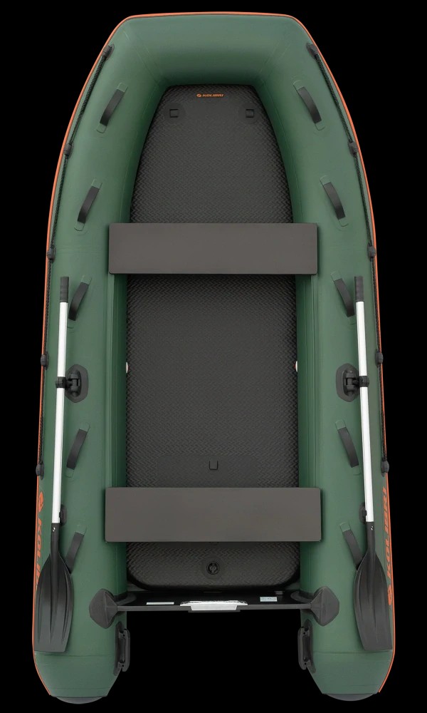 Čln Kolibri KM-330 XL zelený, vysokotlaká podlaha Air-deck