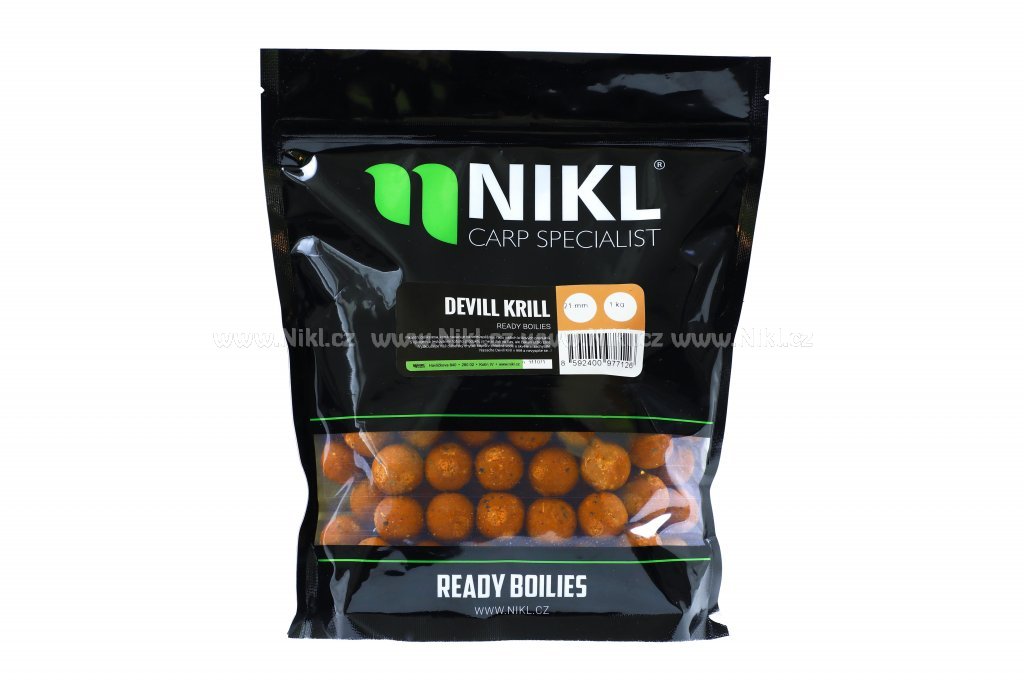 NIKL Hotové boilies Devill Krill