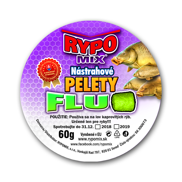 RypoMix FLUO PELETY 60g (6mm)