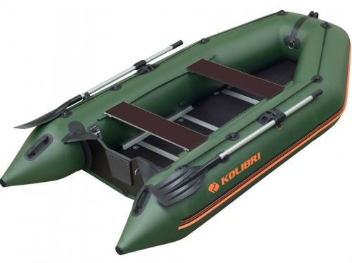 Čln Kolibri KM-300 D zelený, vystužená podlaha