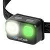 Flacarp nabíjecí čelovka HL2000, bílá + zelená nebo červená LED, Li-Pol 2000mAh,