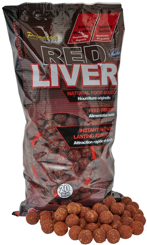 Starbaits Boilies Red Liver 2kg