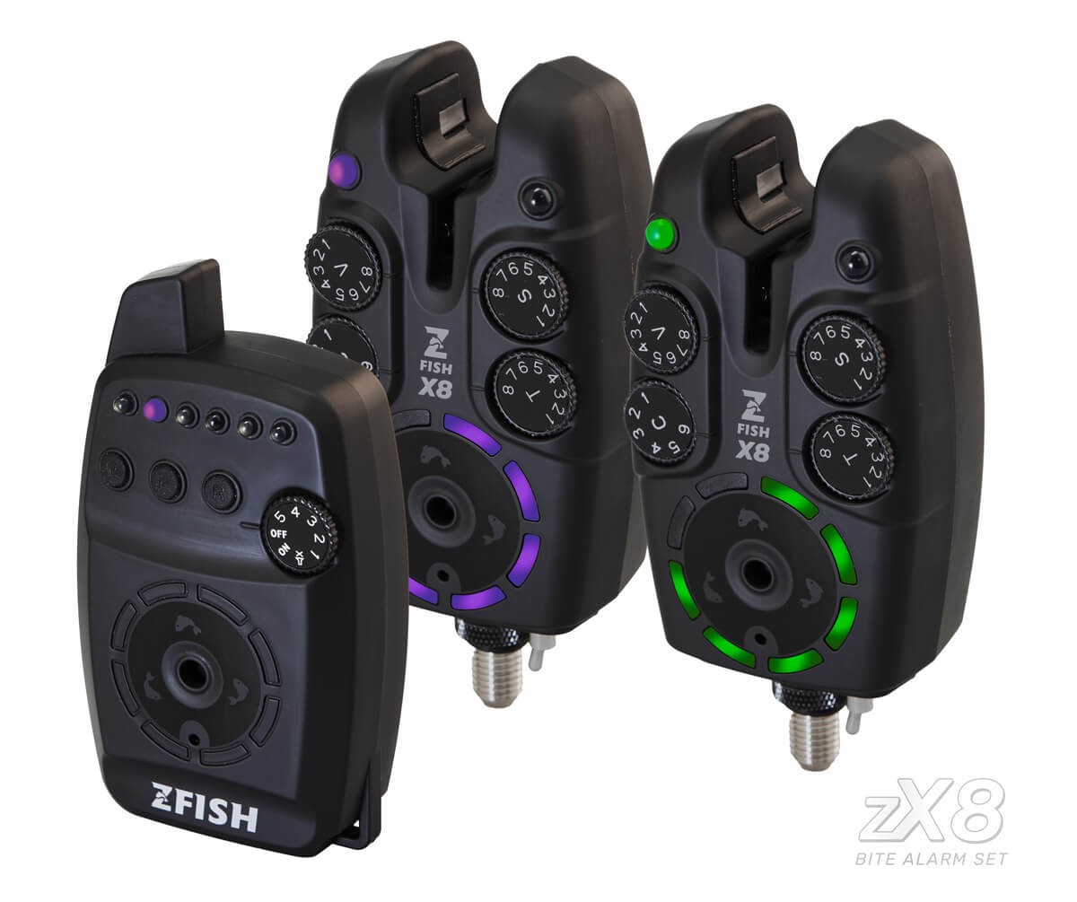 ZFISH Sada Hlásičů Bite Alarm Set Zx8 PRO 2+1