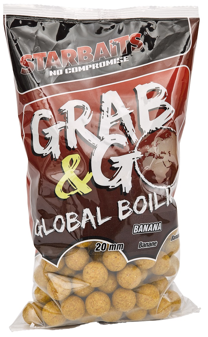 Starbaits Global Boilies BANANA CREAM 1kg 