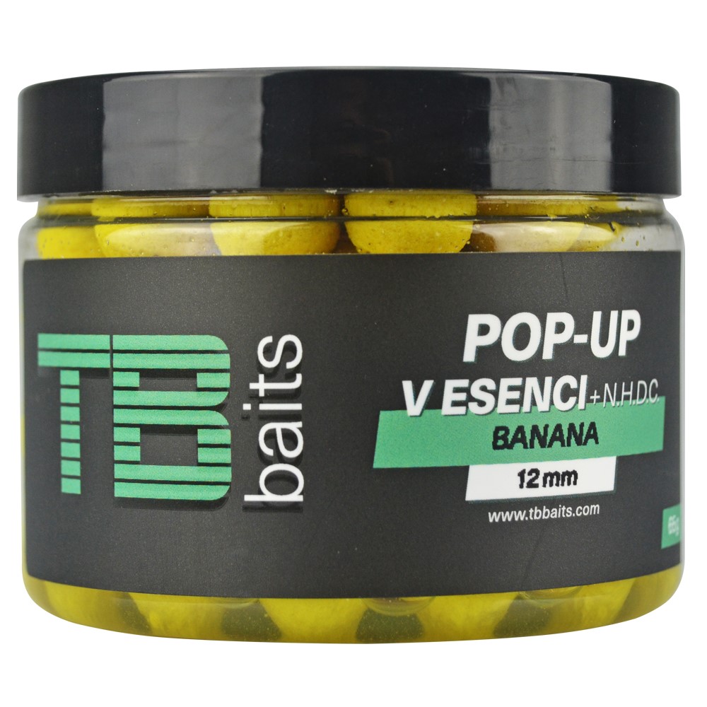 TB Baits Plávajúce Boilie Pop-Up Banana + NHDC 65 g
