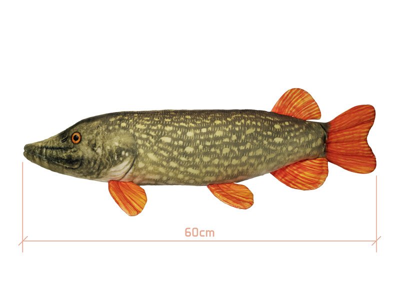 	Plyšová šťuka Delphin PIKY 60 cm