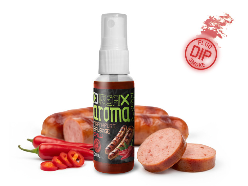 Dipovací sprej Delphin AromaX / Frankfurtská klobása-Chilli