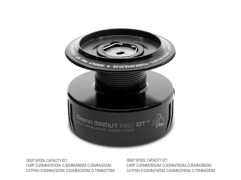 Hlboká cievka Delphin MAMUT PRO 10T DP Aluminium