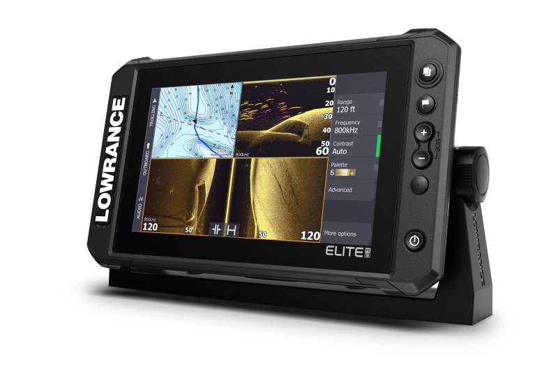 Sonar Lowrance Elite FS™ 7 so sondou HDI