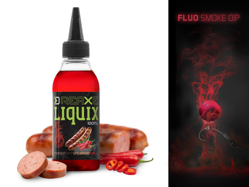 Fluo dip D SNAX LiquiX / Frankfurtská klobása-Chilli
