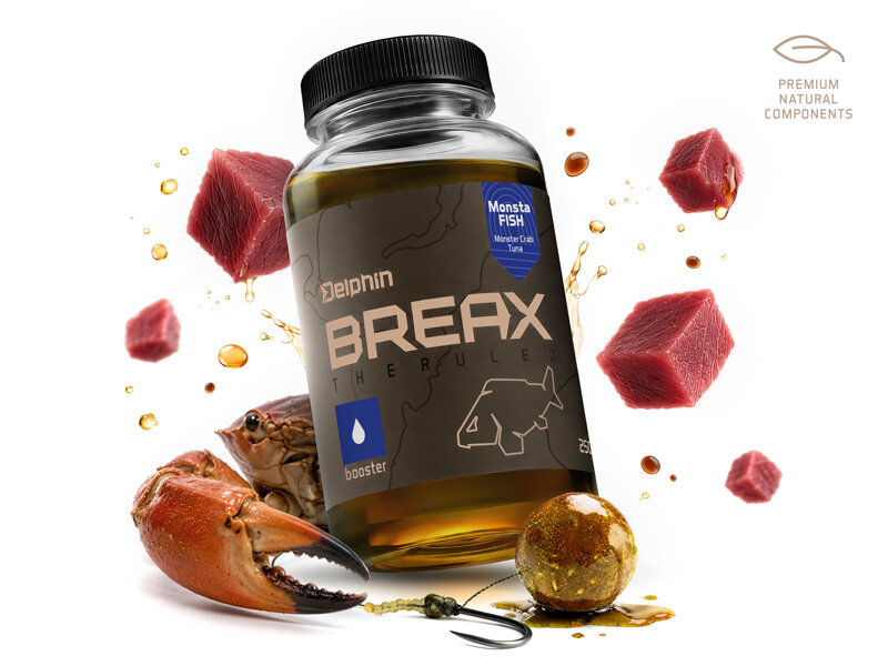 Booster Delphin BreaX/MonstaFISH | Monster Krab-Tuniak/250ml