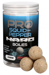 Starbaits Pro Squid & Pepper Hard Boilies 200g