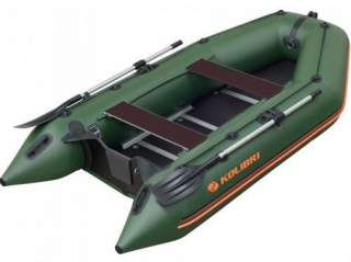 Čln Kolibri KM-300 D zelený, vystužená podlaha