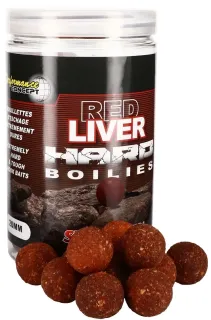 Starbaits Red Liver Hard Boilies 200g