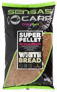 Sensas Krmivo Crazy White Bread (sladký chlieb) 1kg