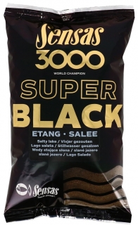 Sensas Krmivo 3000 Dark Salty Etang (jazero-čierne-slané) 1kg