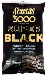 Sensas Krmivo 3000 Dark Salty Feeder (feeder-čierne-slané) 1kg