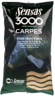 Sensas 3000 Carpes Fine Mouture (kapr-jemný) 1kg 