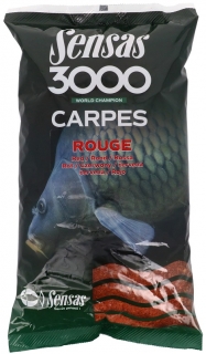 Sensas  3000 Carpes Rouge (kapr červený) 1kg