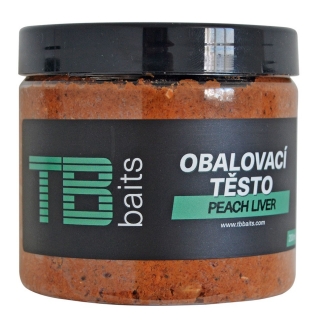 TB Baits Obaľovacia pasta Peach Liver 200 ml