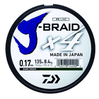 DAIWA J-BRAID X4 ŽLTÁ 135 m