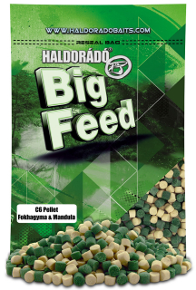 Haldorado Big Feed-C6 Pellet- Cesnak Mandle