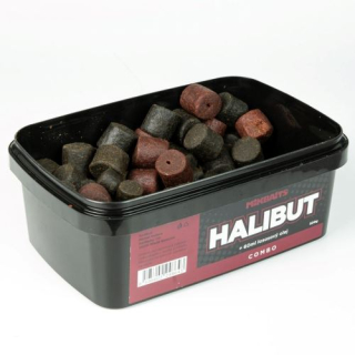 Mikbaits Halibut 500g Combo + 60ml lososový olej