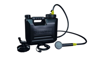 RidgeMonkey: Sprcha s kanystrem Outdoor Power Shower Full Kit