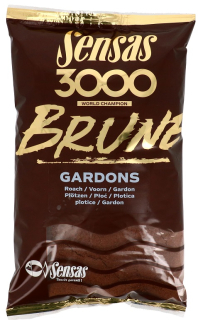 Sensas Krmivo 3000 Brune Gardons (plotica-hnedá) 1kg