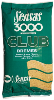 Sensas Krmivo 3000 Club Bremes (pleskáč) 1kg