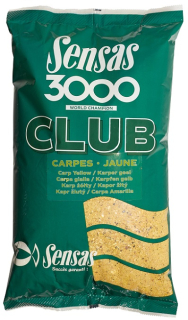 Sensas Krmivo 3000 Club Carpes Jaune (kapor žltý) 1kg