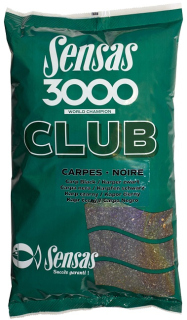Sensas Krmivo 3000 Club Carpes Noir (kapor čierny) 1kg