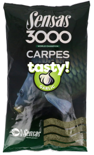 Sensas Krmivo 3000 Carp Tasty Garlic (kapor cesnak) 1kg