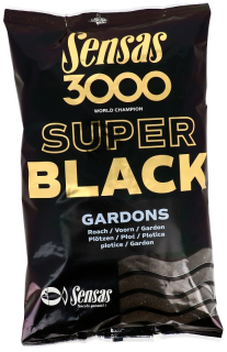 Sensas Krmivo 3000 Super Black (Plotica-čierne) 1kg