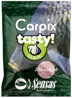 Carpix Posilovač Powder Carp Tasty Garlic (cesnak) 300g