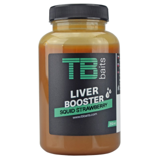 TB Baits Liver Booster Squid Strawberry-250 ml
