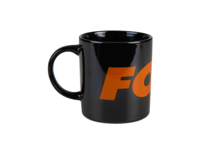 Fox Hrnček Collection Ceramic Mug Black Orange 350 ml