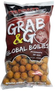 Starbaits  Global Boilies PINEAPPLE 1kg 