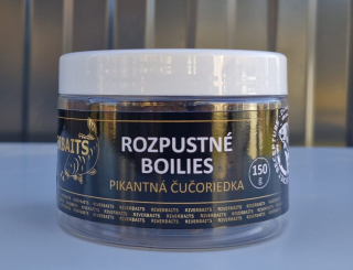 Riverbaits Rozpustné Boilies – Pikantná Čučoriedka 150g